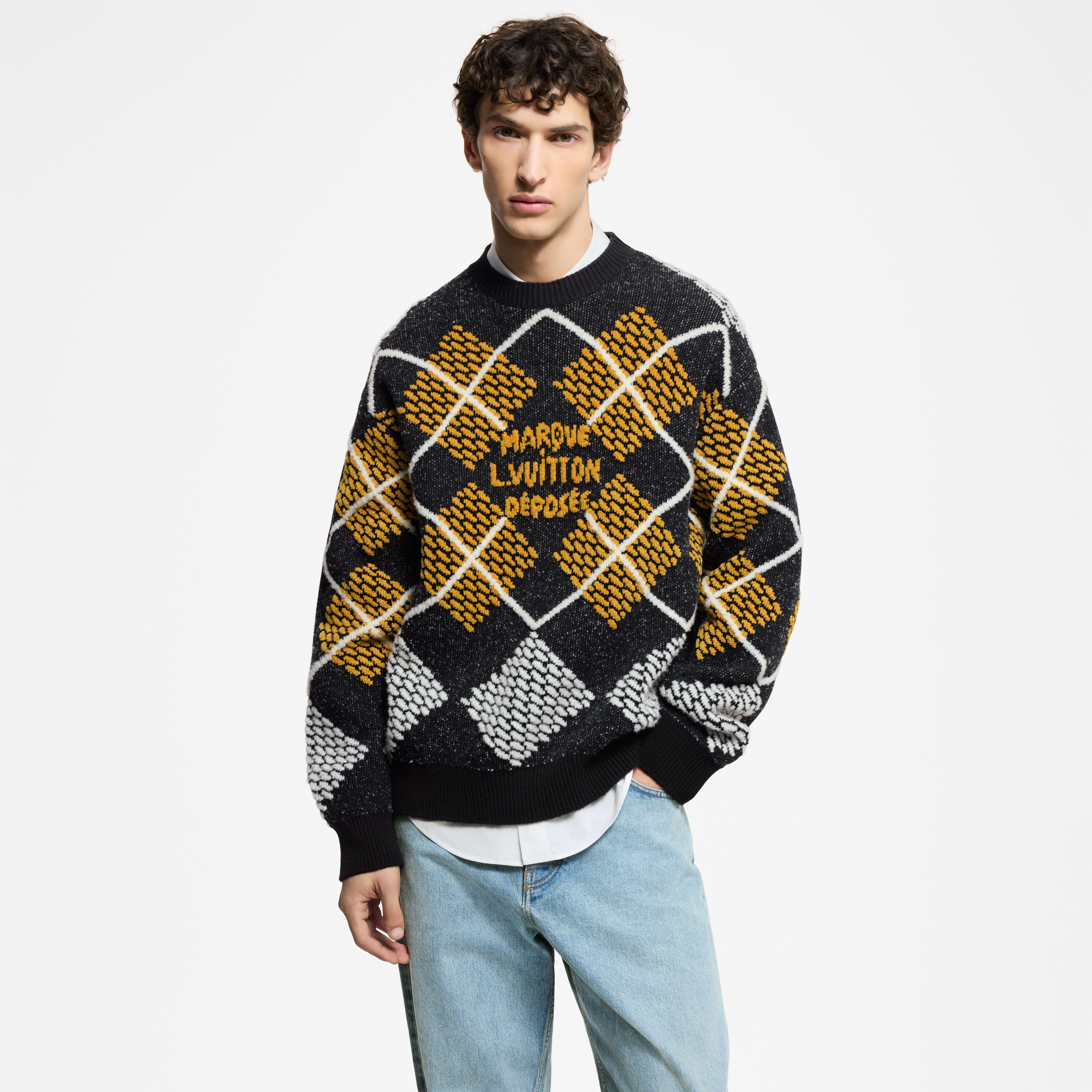 Wool Blend Pullover  in Men's Ready-to-Wear All Ready-to-Wear collections by Louis Vuitton (Product zoom)